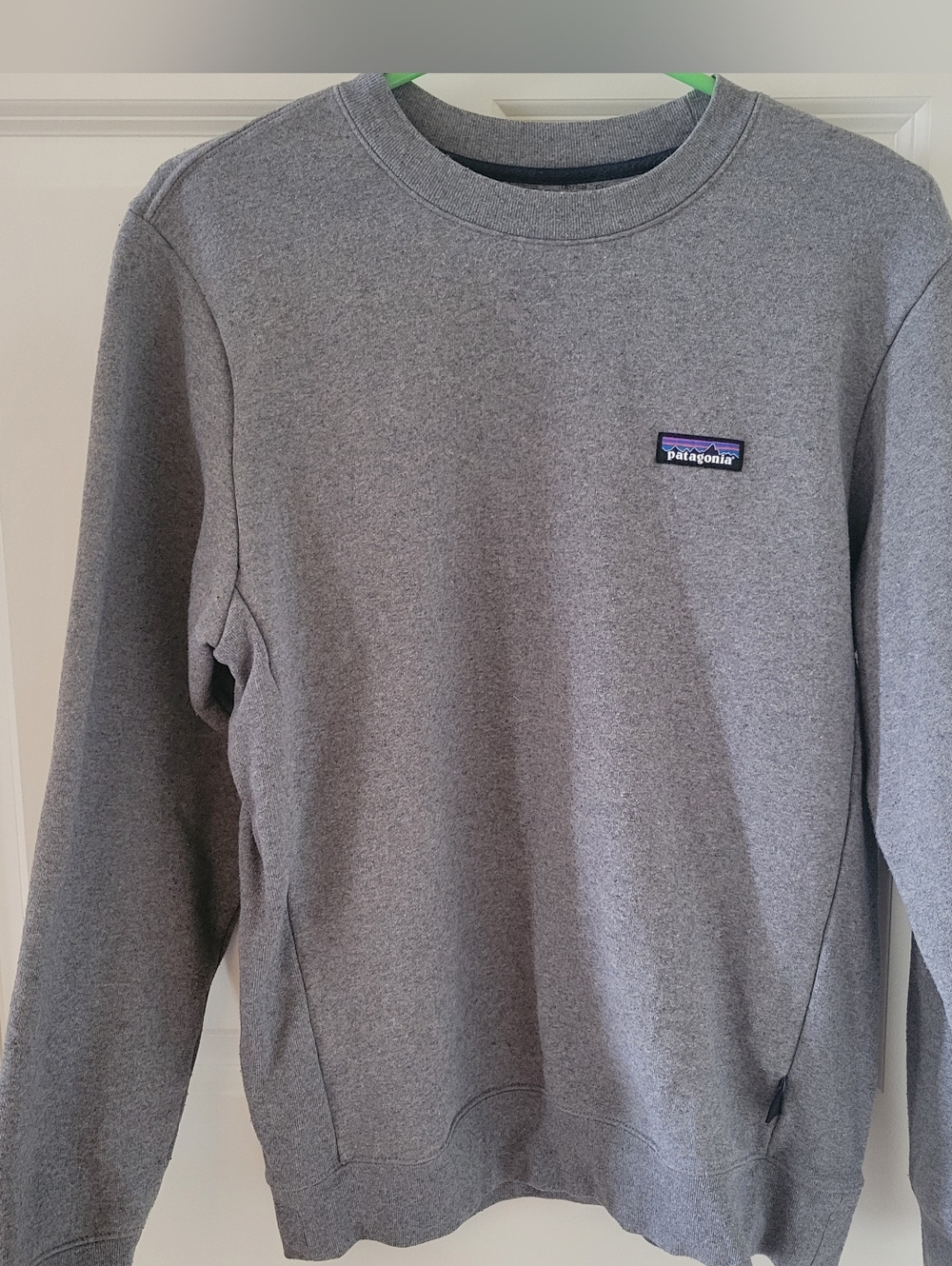 Patagonia Uprisal Crewneck Pullover Sweatshirt Size Small Gray Regular Fit
